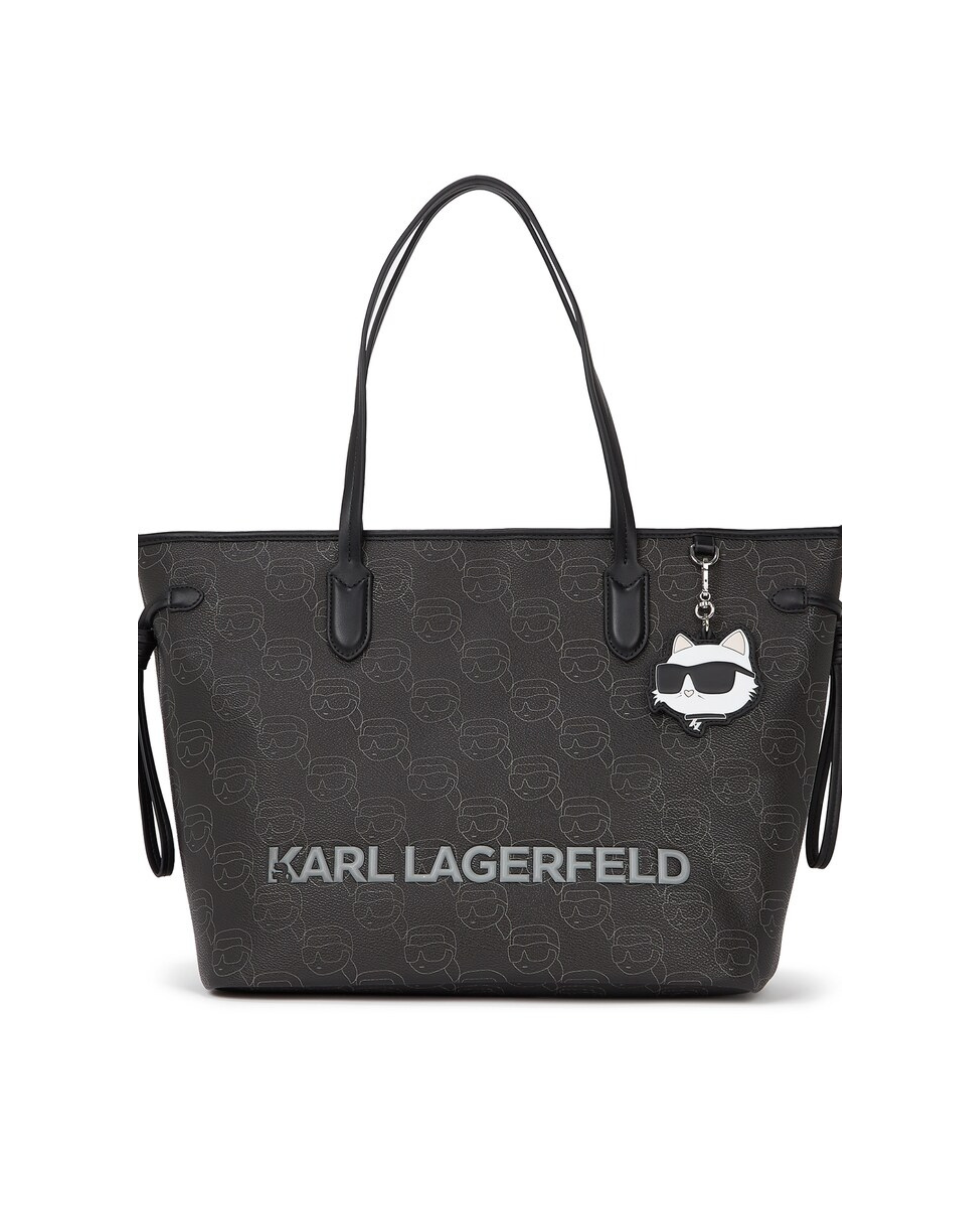 KARL LARGE IKON MONOGRAM TOTE